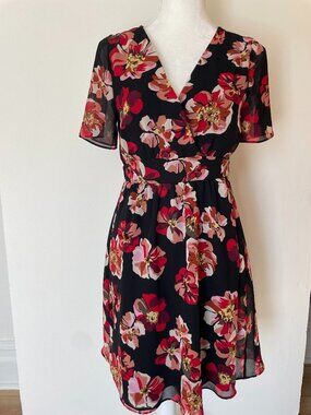Madewell Floral Dress Size 2